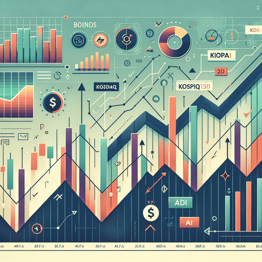 韓国ETF市場:KOSDAQ150・KOSPI200・AI連動型債券ミックスETFが続々登場
