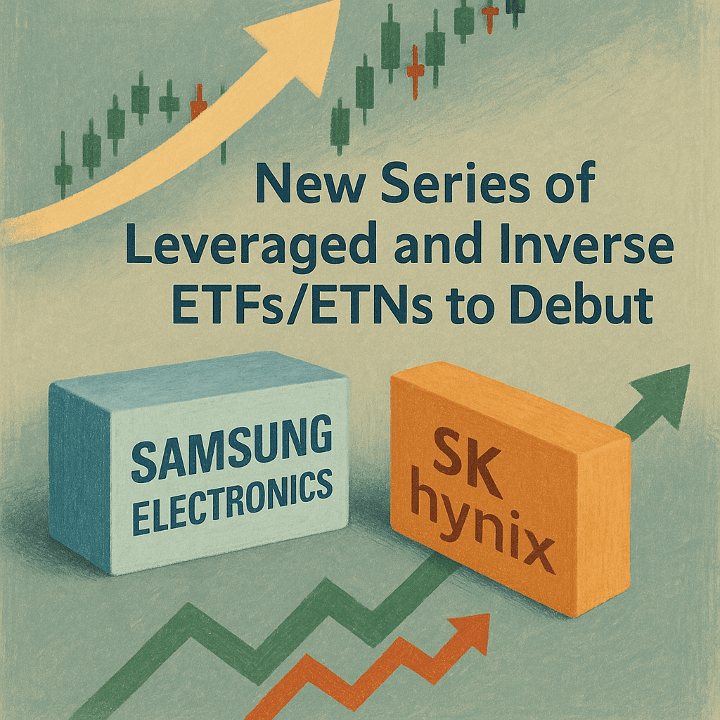 삼성전자·SK하이닉스 단일종목 레버리지·인버스 ETF·ETN 대거 상장