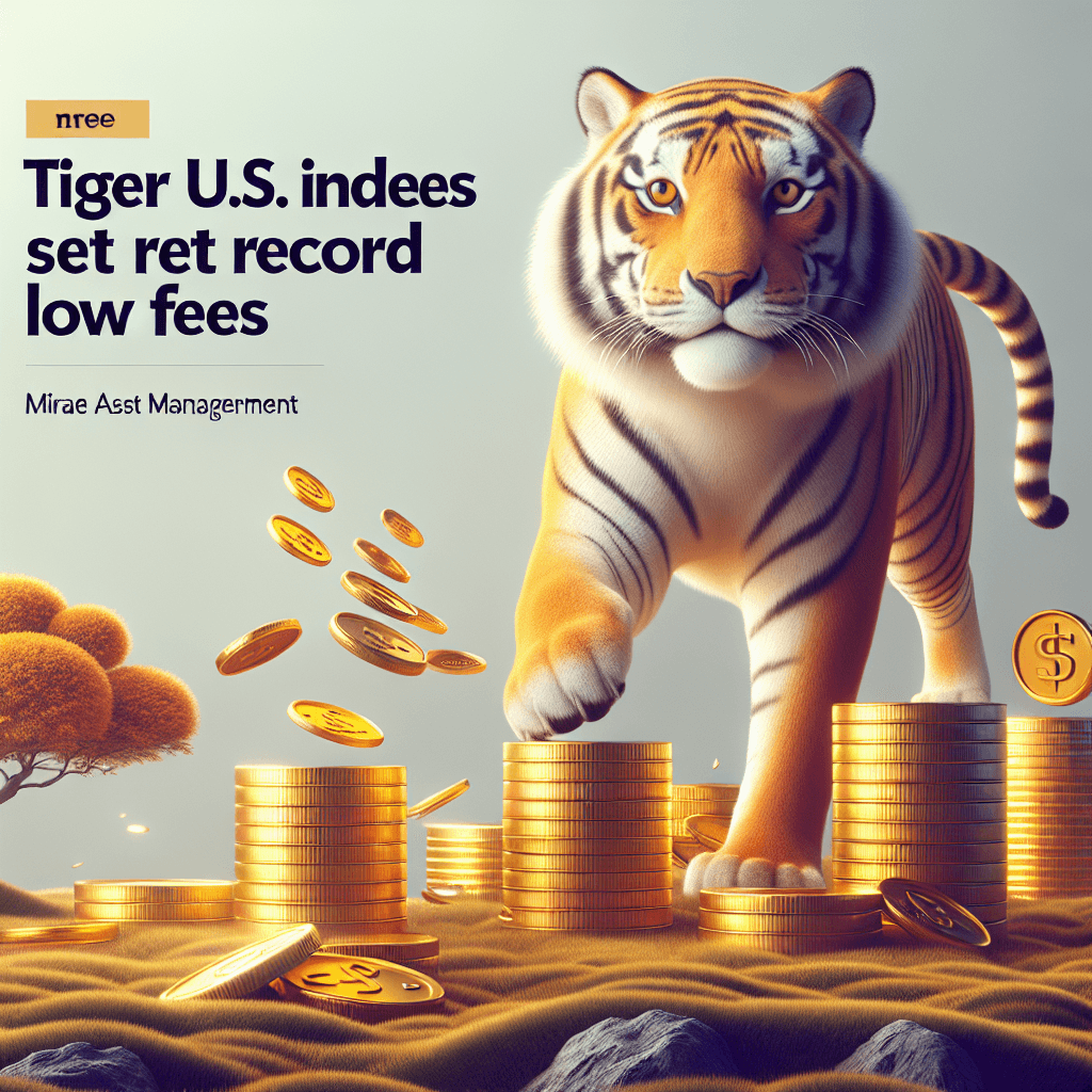 Mirae Asset Management's 'TIGER U.S. Indices ETFs' Set Record Low Fees