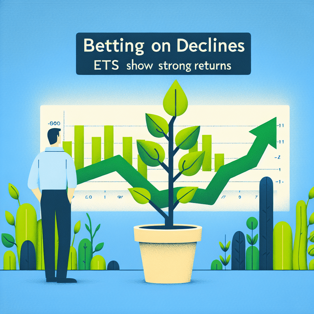 하락세 베팅 ETF, 높은 수익률 기록