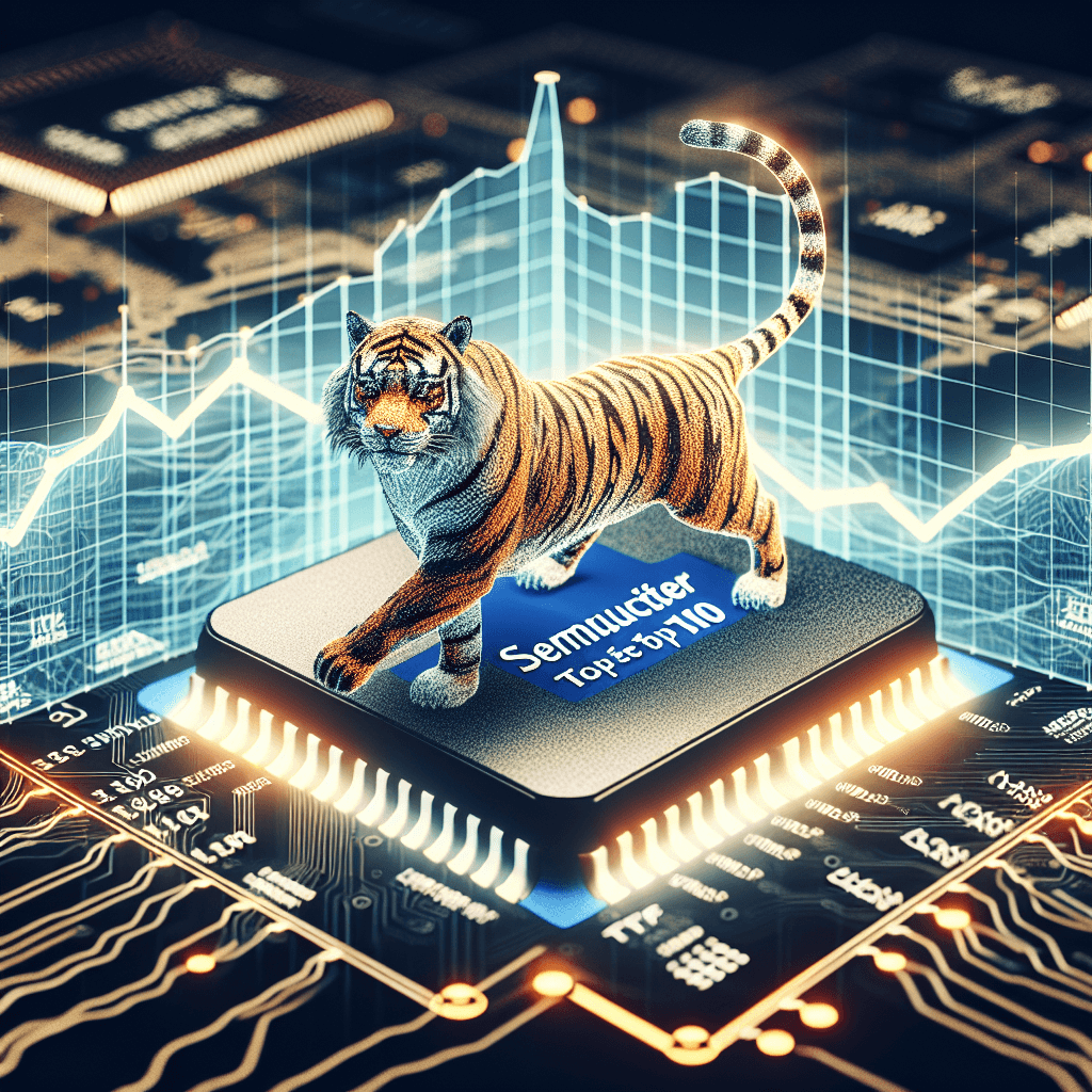 TIGER半導体TOP10 ETF、韓国で最大の半導体ETFに上昇