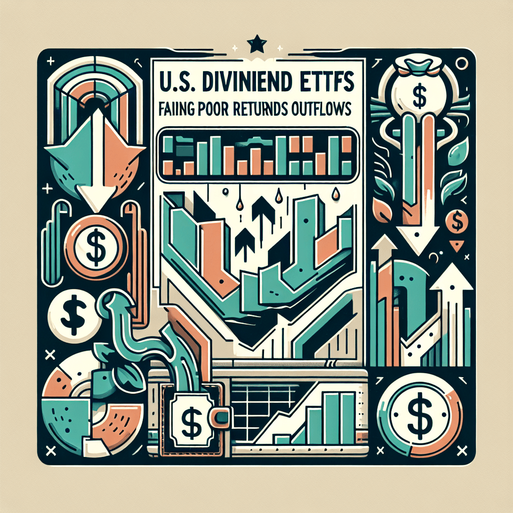 米国配当ETFの低迷と資金流出
