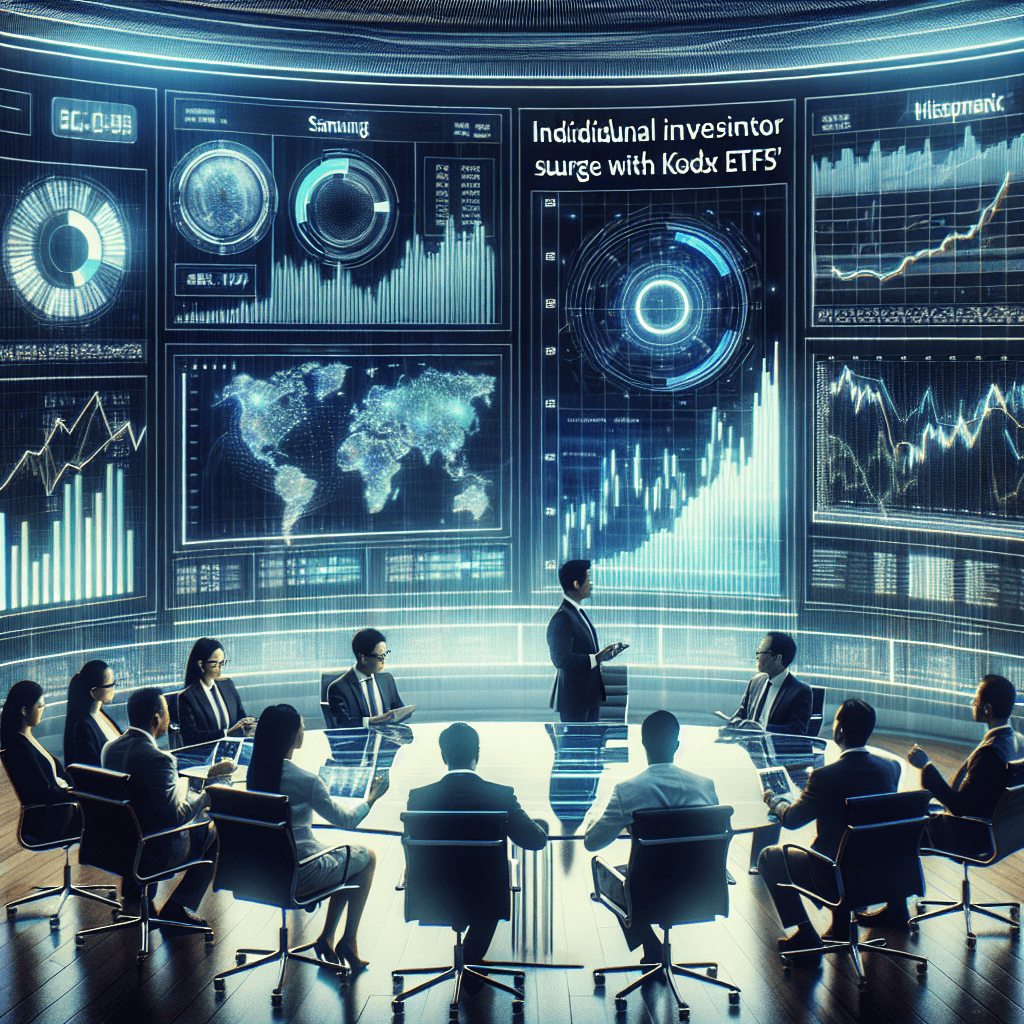Samsung Asset Management Leads Individual Investor Surge with KODEX ETFs