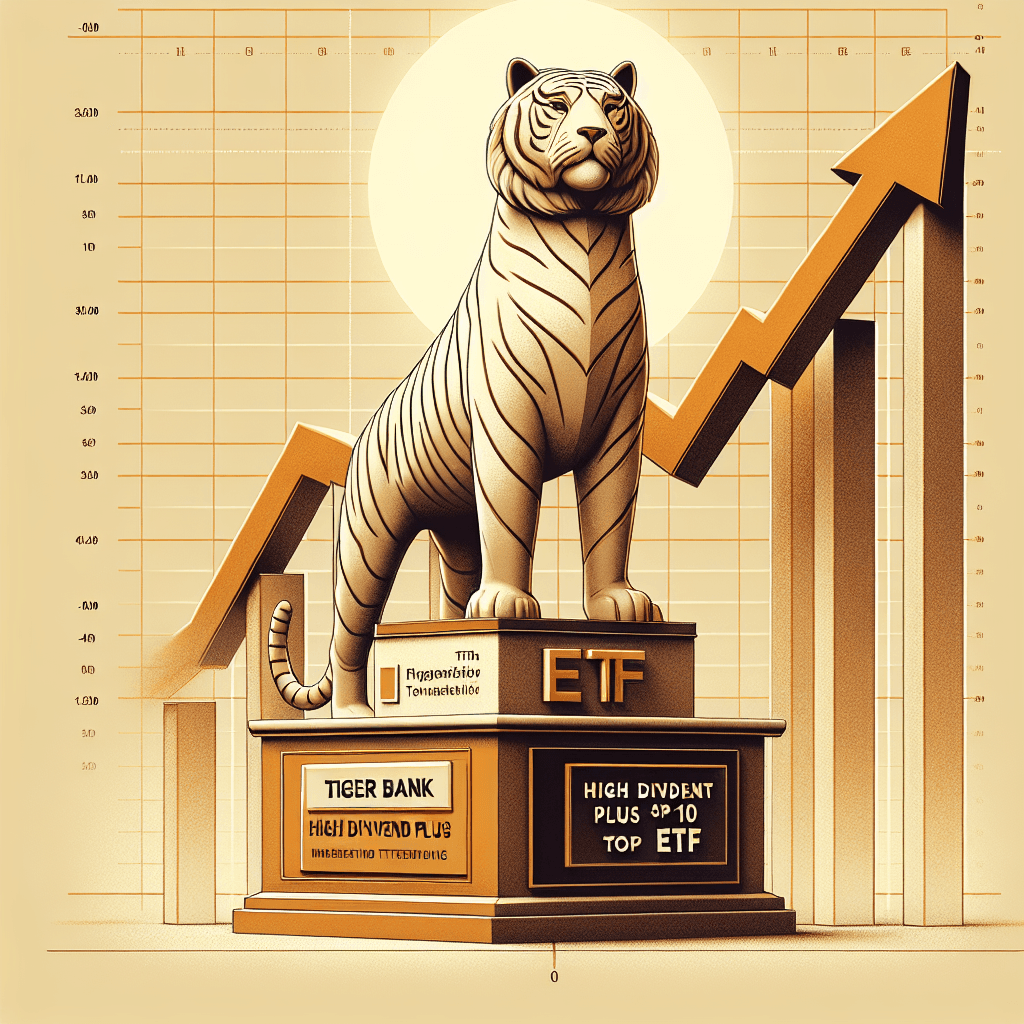 미래에셋자산운용의 'TIGER 은행고배당플러스TOP10 ETF', 높은 수익률과 투자자 관심