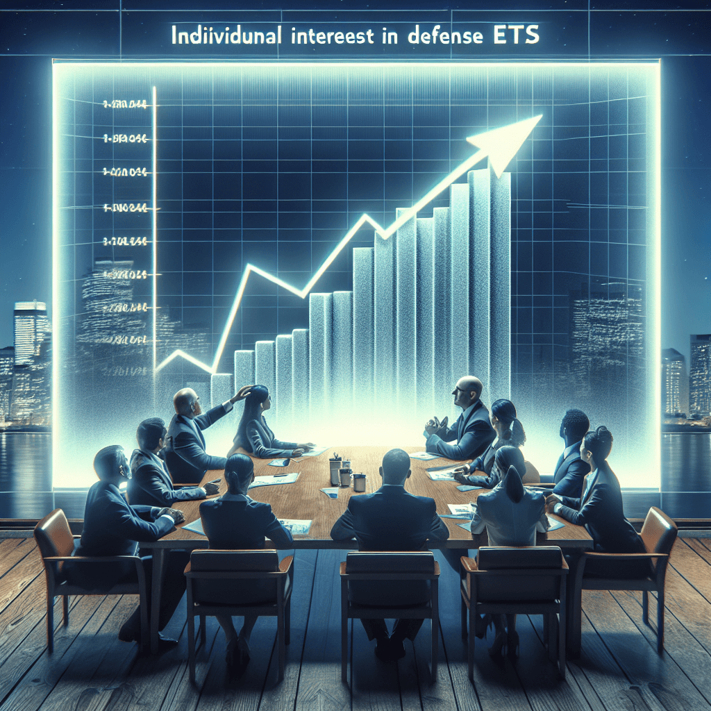 防衛ETFへの個人投資家の関心急増