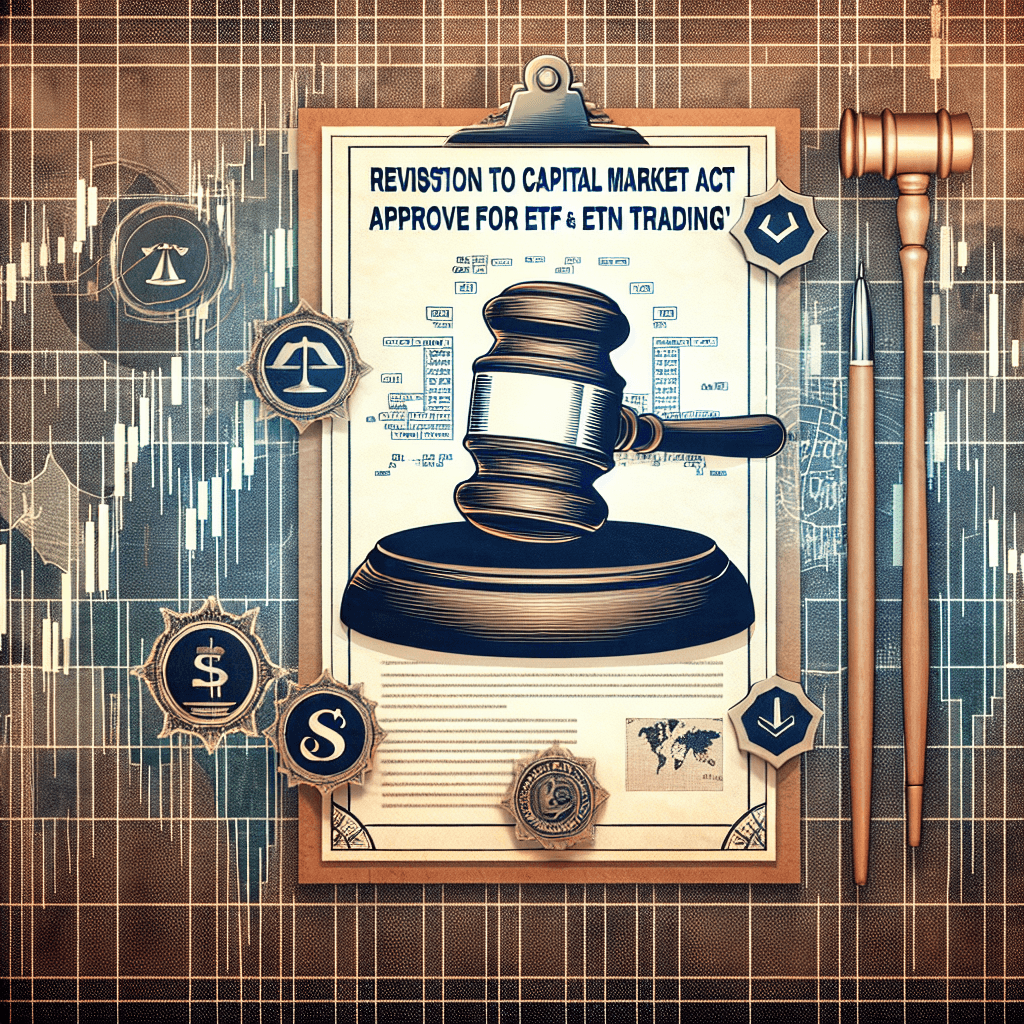 자본시장법 개정 및 ETF와 ETN 거래 허용 추진