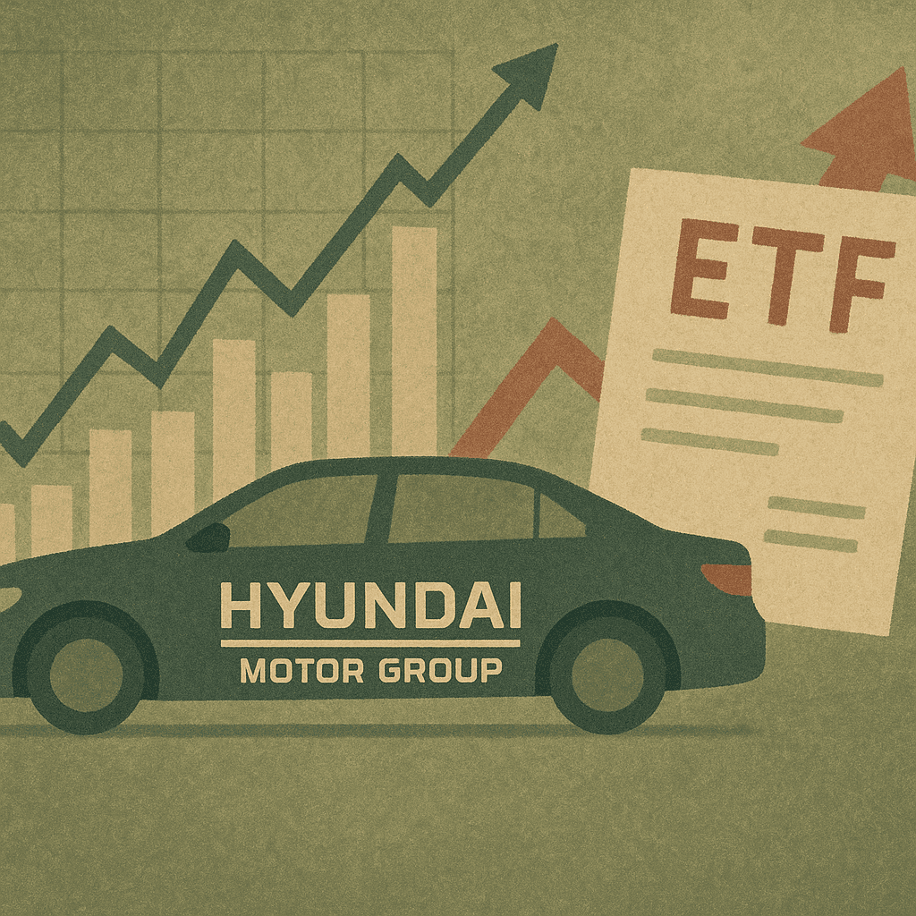 현대차 주가 상승세에 힘입은 관련 ETF 출시 및 시장 동향 분석