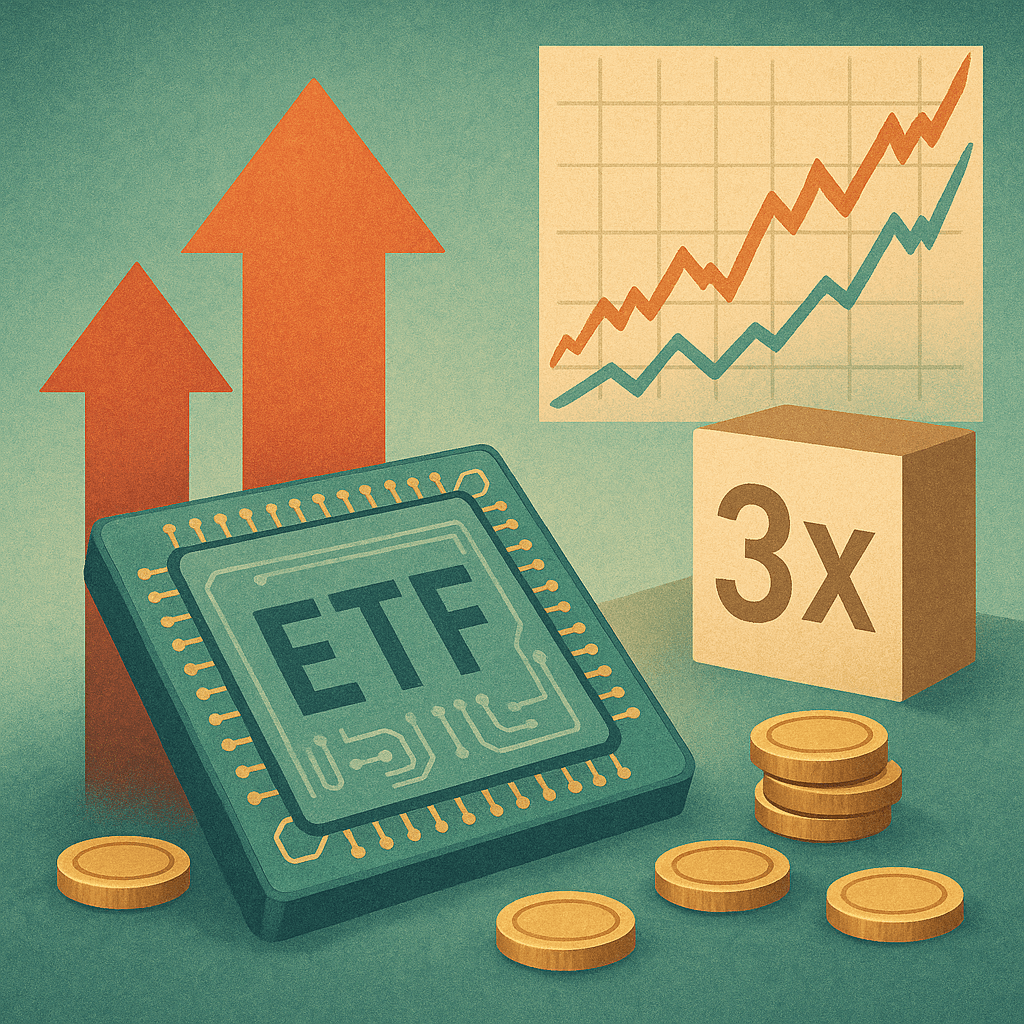 국내외 반도체 ETF 열풍과 단일종목 레버리지 상품의 부상