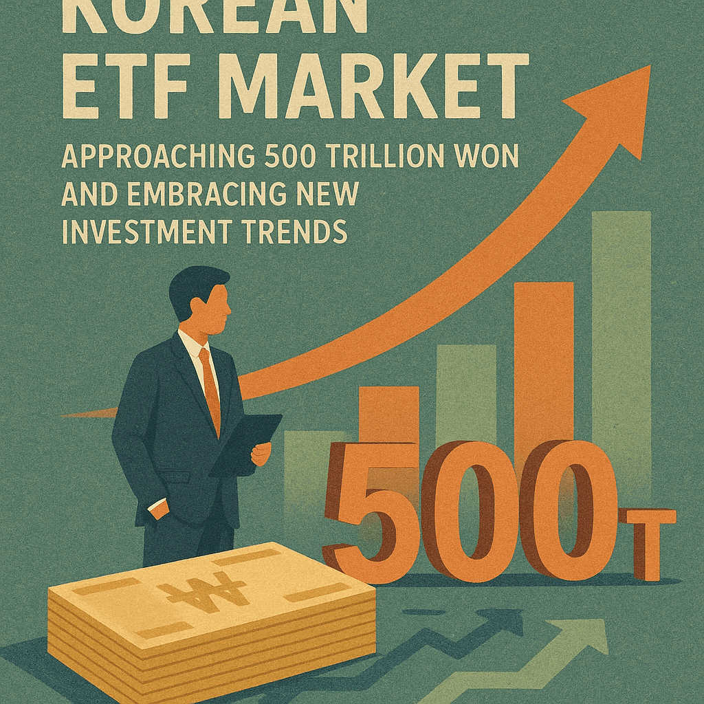 국내 ETF 시장, 500조 시대 돌입과 새로운 투자 트렌드