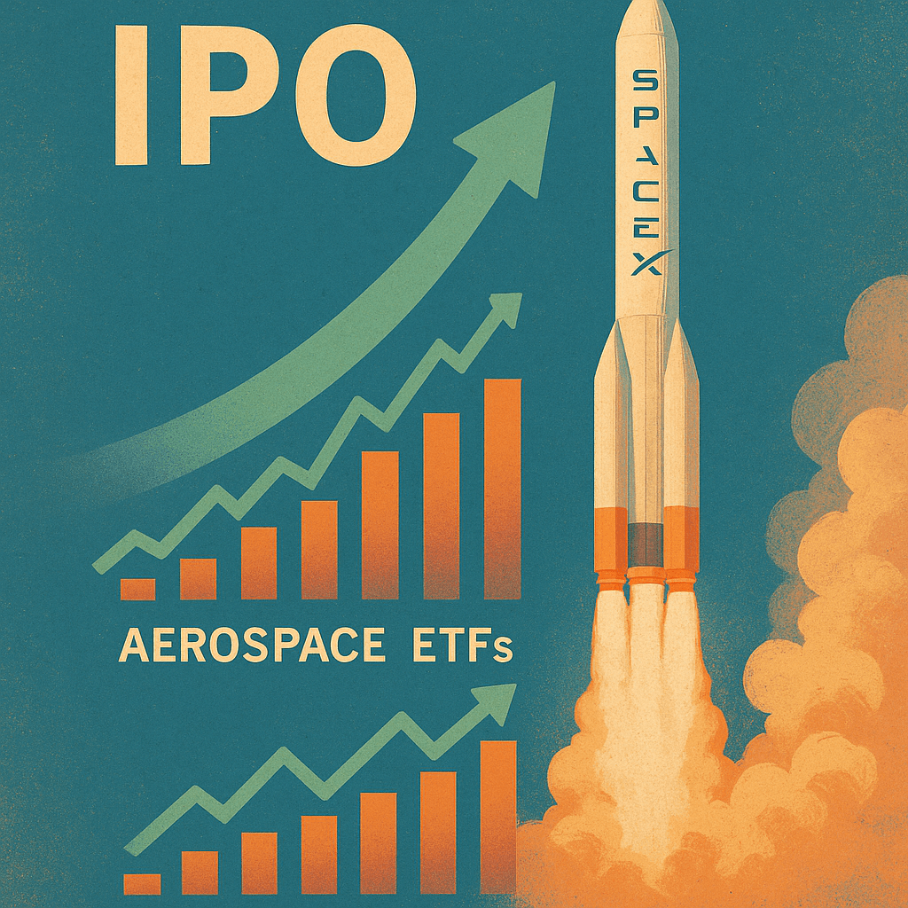 스페이스X IPO 기대감에 우주항공 및 반도체 ETF 강세