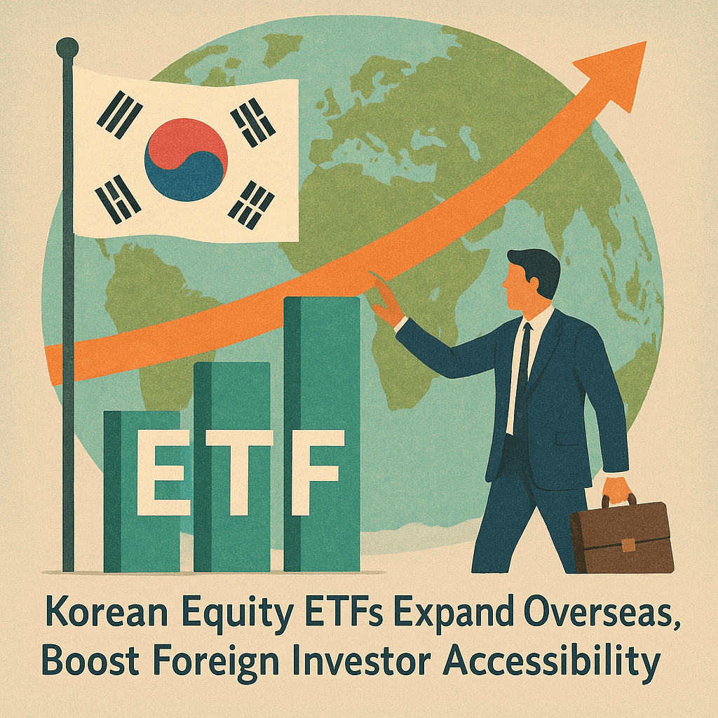 韓国株ETF、海外上場と外国人投資家のアクセス拡大へ