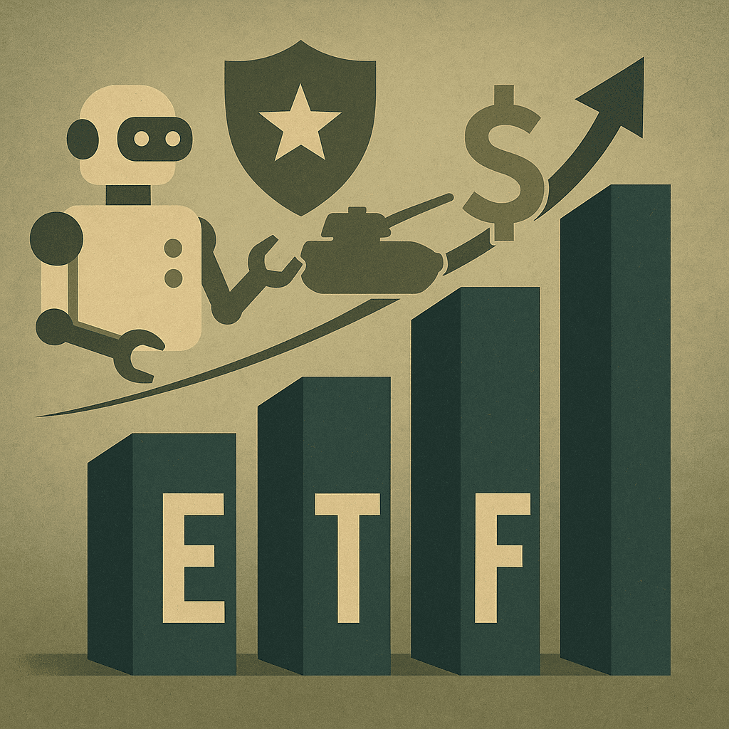 로봇 산업, 방산, 레버리지 ETF 분야에서 ETF 신상품 속속 출시