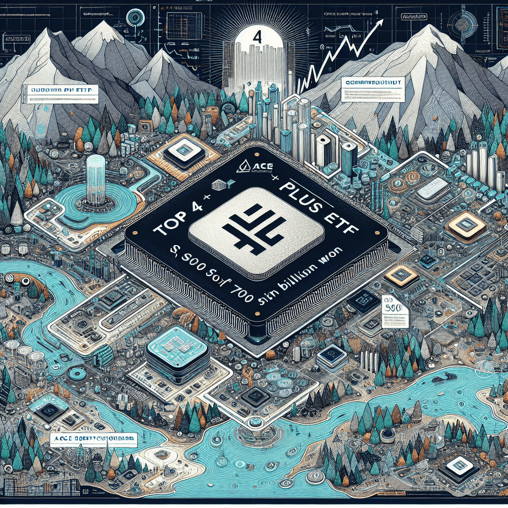 ACE Global Semiconductor TOP4 Plus ETF Surpasses 700 Billion Won
