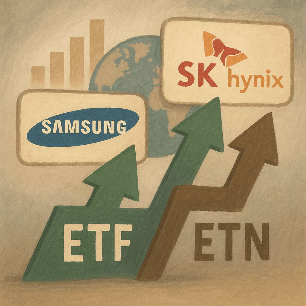 삼성전자·SK하이닉스 단일종목 레버리지 ETF·ETN 국내외 동시 상장…금융당국, 투자자 보호에 총력