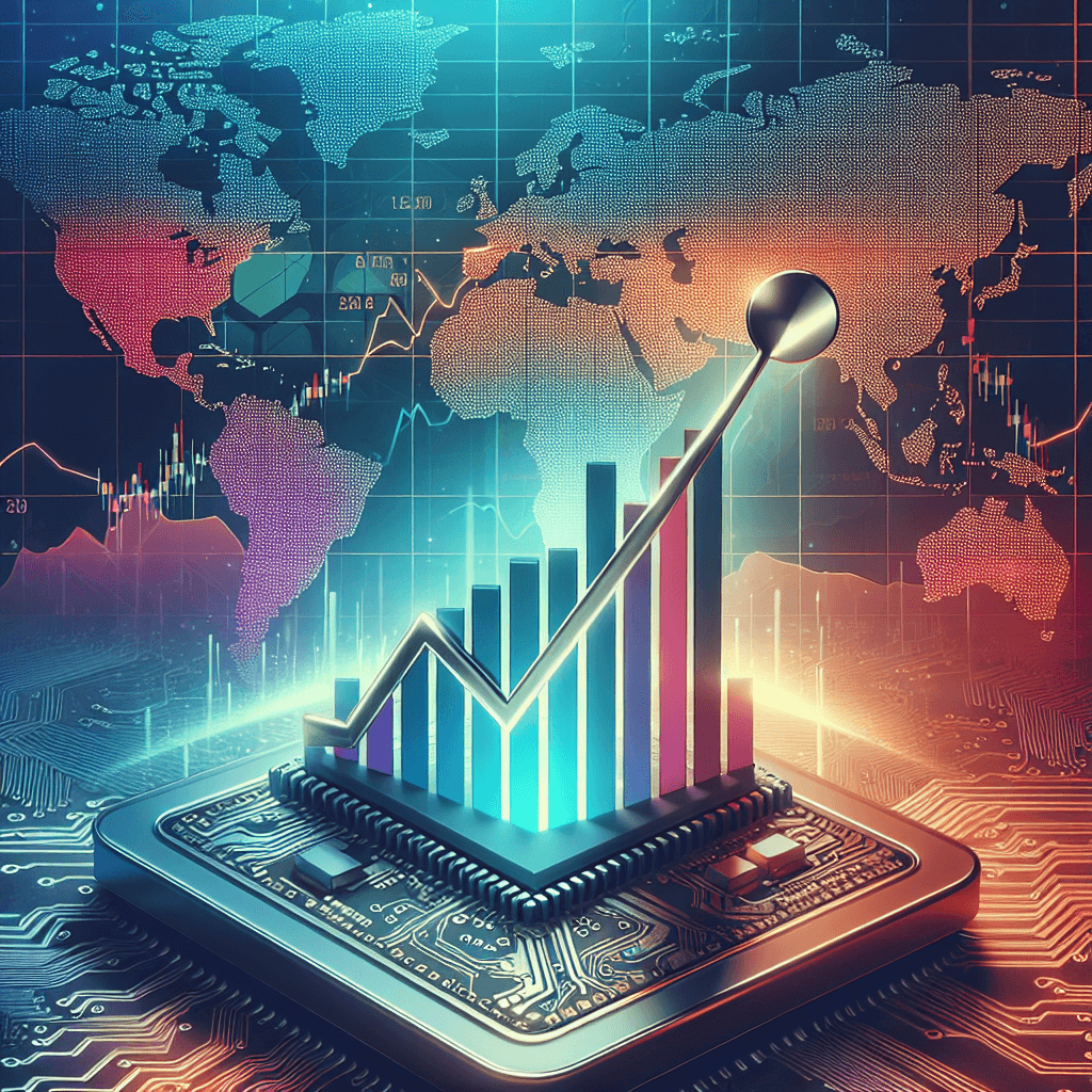主要半導体株の上昇とレバレッジETF投資動向