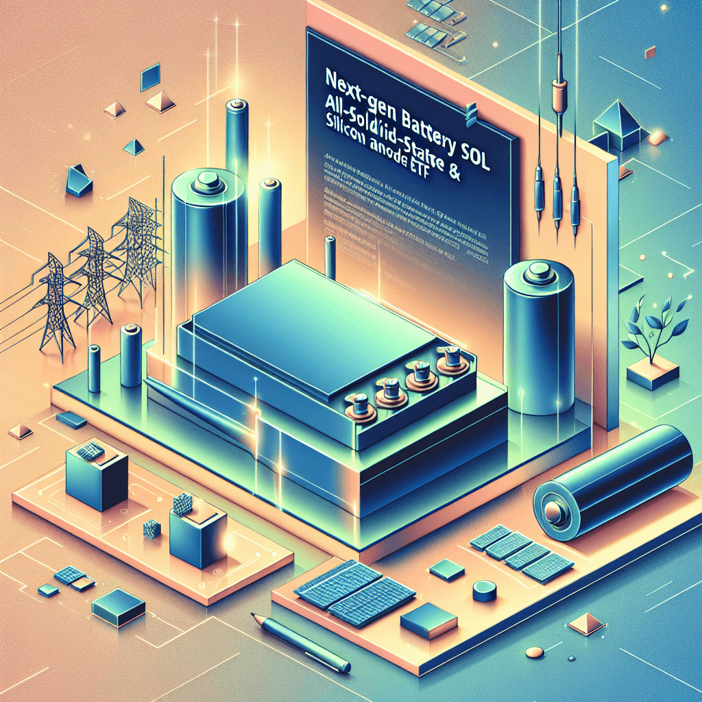 Shinhan Asset Management Launches Next-Gen Battery SOL All-Solid-State & Silicon Anode ETF
