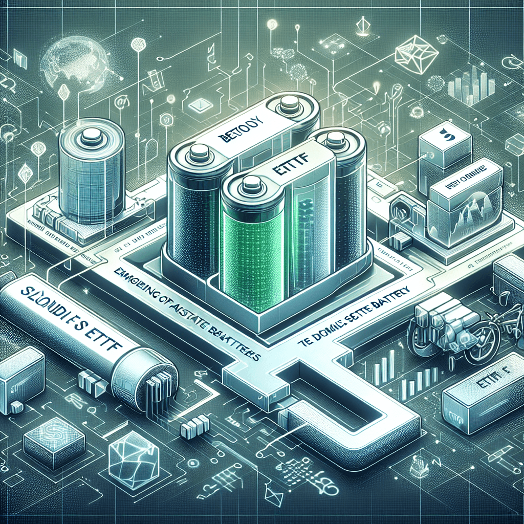 국내 ETF 시장에서 전고체 배터리 및 이차전지 테마의 부상