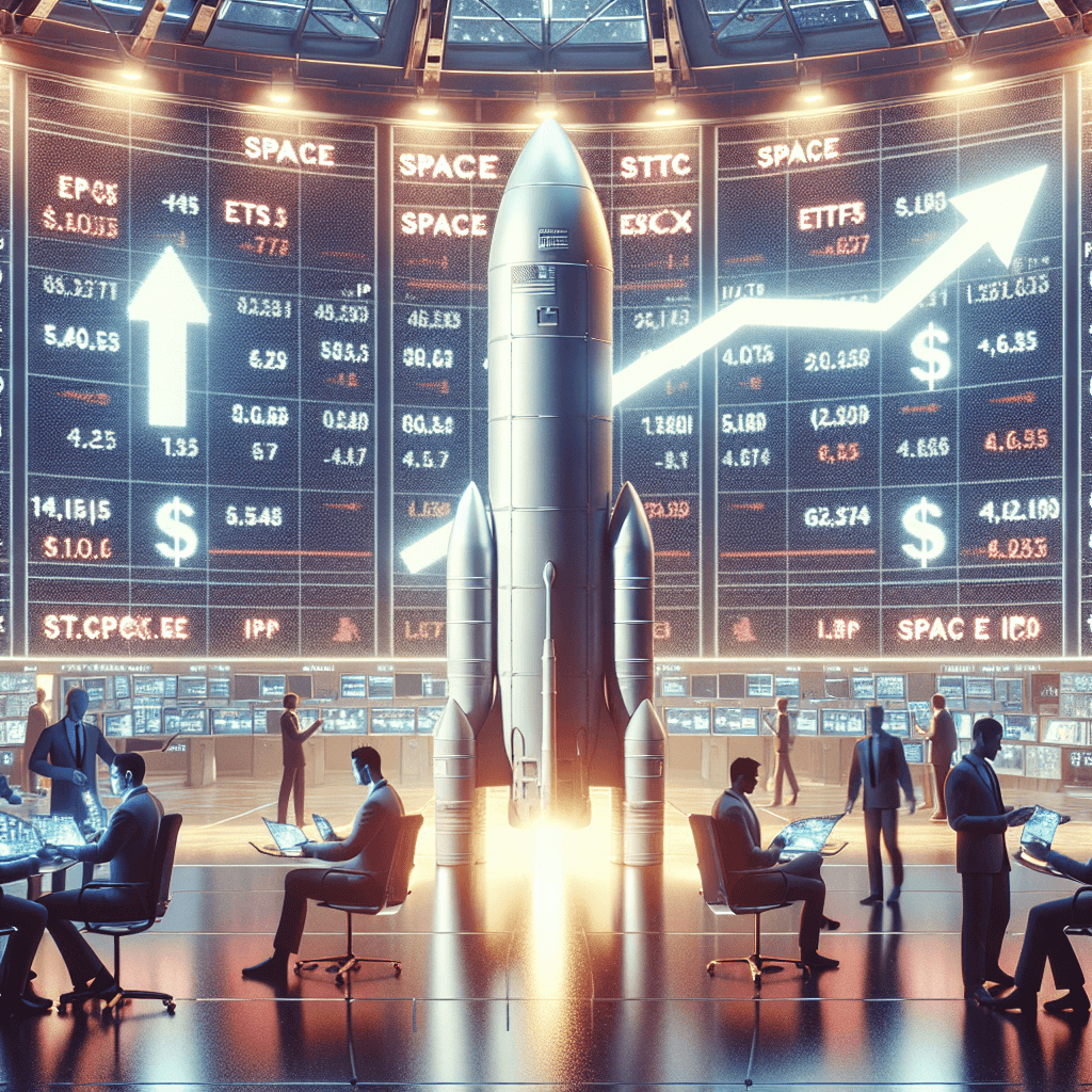 宇宙産業ETF、スペースX上場期待で投資トレンドを牽引