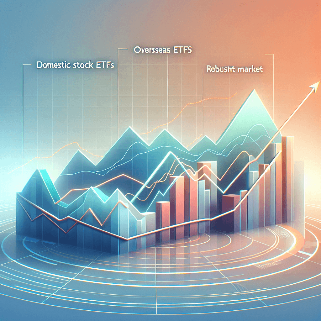 국내 주식 ETF 시장, 해외 ETF 대비 성장세 두드러져