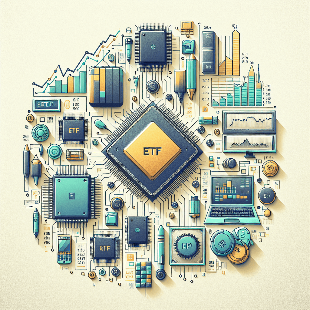 ETF 시장에서 반도체 및 기술주 강세
