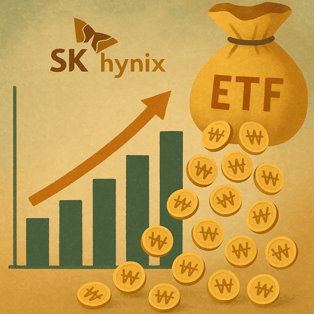 단일종목 레버리지 ETF에 2조 원 유입…SK하이닉스 ETF 인기 집중