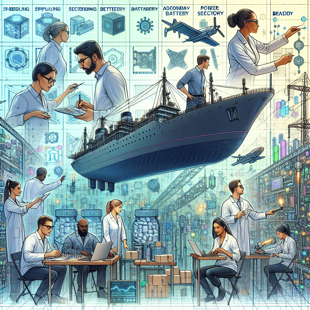 造船・二次電池・電力ETFがAI拡大を受けて高騰