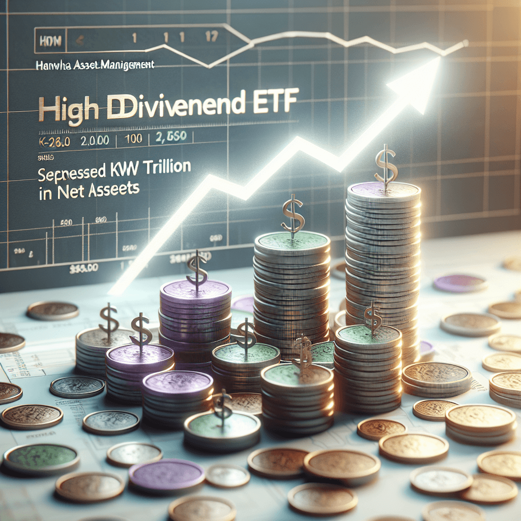 한화자산운용의 고배당 ETF, 순자산 1조 원 돌파