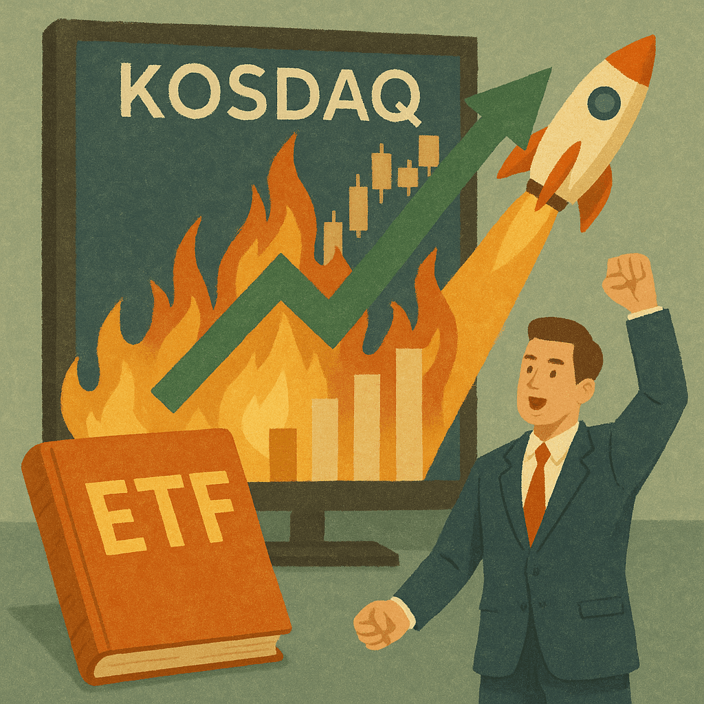 코스닥 ETF 시장, 신규 상품 출시와 제도 개선으로 활기