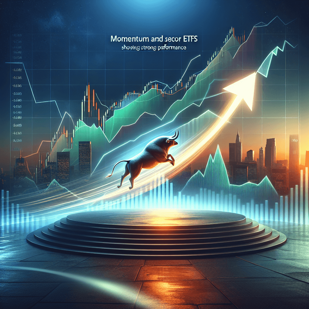 모멘텀 ETF와 건설·AI 섹터 ETF의 강세