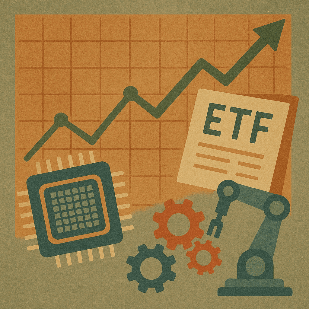 국내외 ETF 시장, 반도체와 제조업 테마로 주목