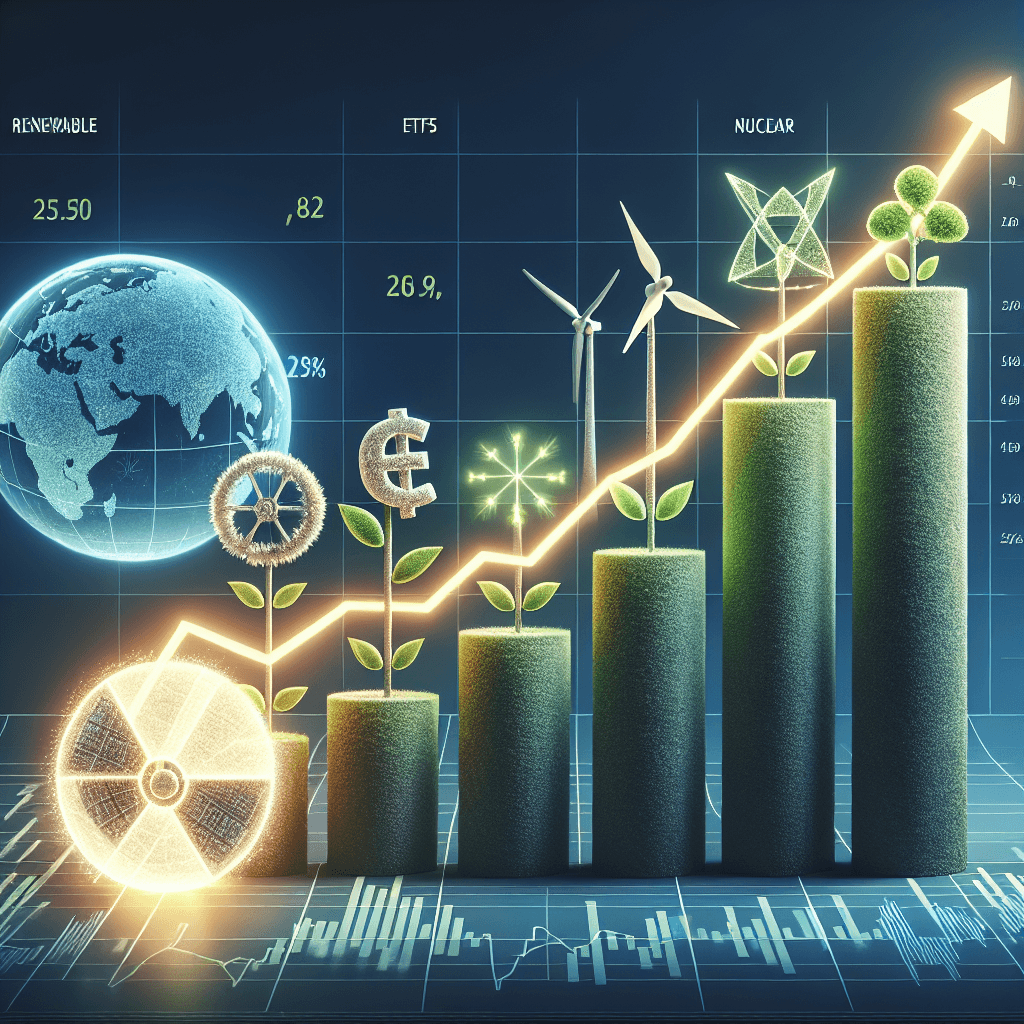 신재생에너지 및 원자력 ETF의 상승세