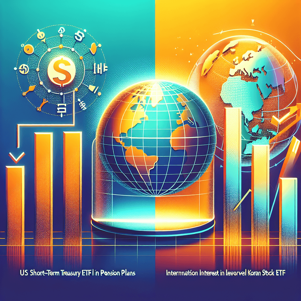 퇴직연금에 편입된 미국 초단기 국채 ETF와 해외 투자자의 주목을 받는 한국 주식 3배 ETF