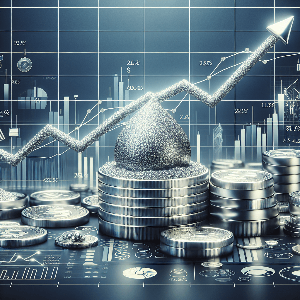 銀価格の上昇がETF投資を促進